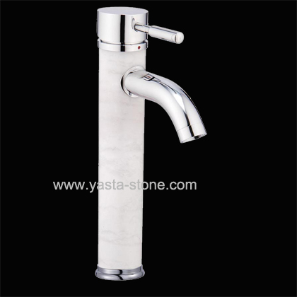 White Marble Faucet